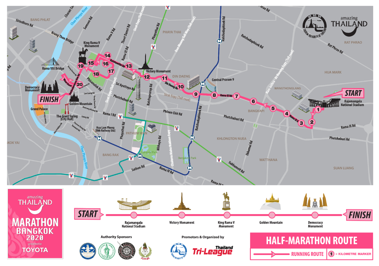 Amazing Thailand Marathon Bangkok 2020 presented by TOYOTA Amazing